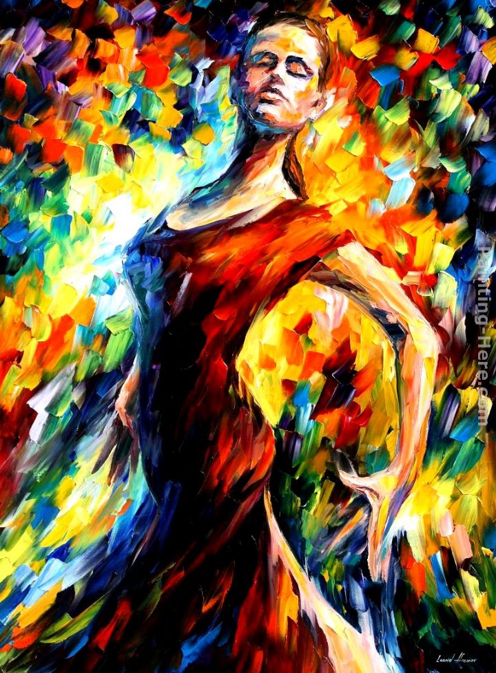 IN THE STYLE OF FLAMENCO painting - Leonid Afremov IN THE STYLE OF FLAMENCO art painting